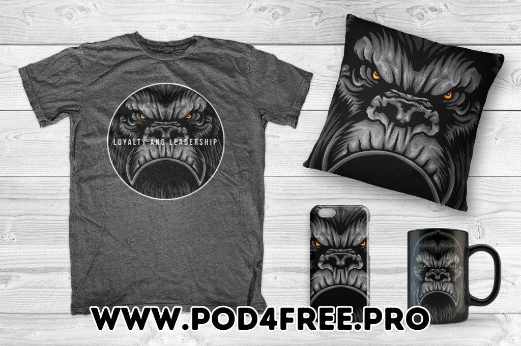 Pod T-Shirt Designs Mega Pack, Animal Set - Discount 100% Off