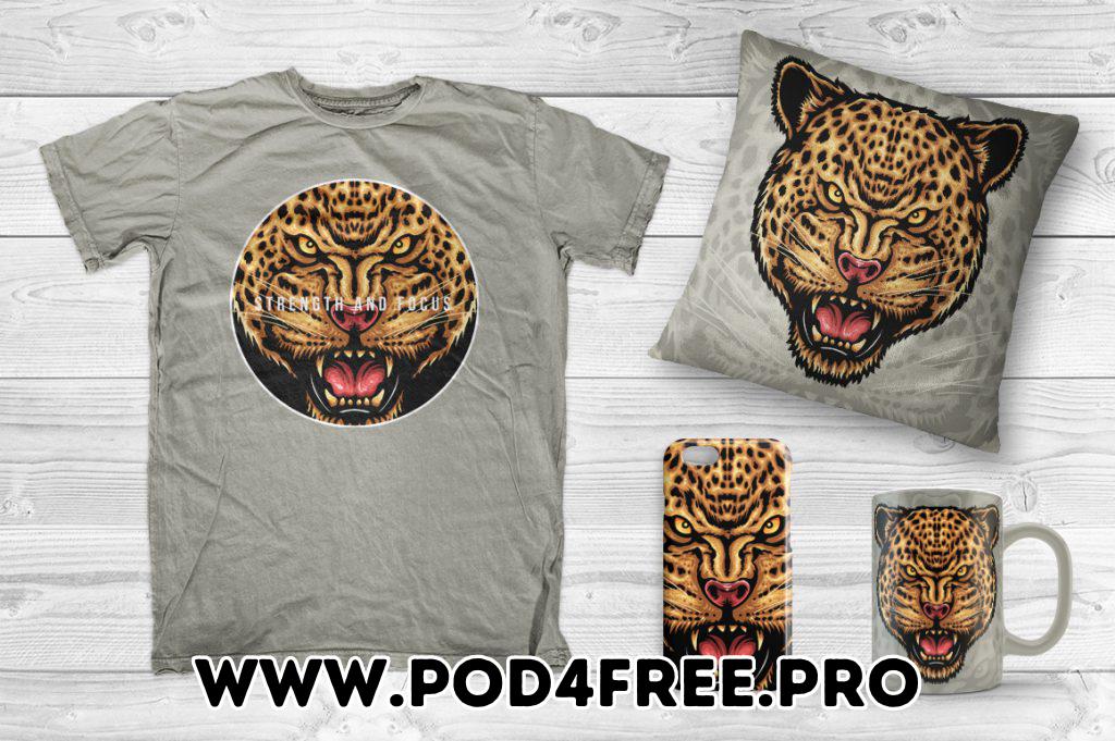 Pod T-Shirt Designs Mega Pack, Animal Set – Discount 100% Off