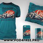 Pod T-Shirt Designs Mega Pack, Car Designs Set – Discount 100% Off