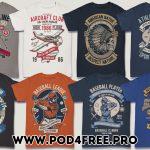 Pod 100 Retro T-Shirts Designs Bundle Part 1, Ready For Printing – Discount 100%