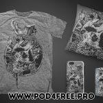 Pod Mega Pack Designs For Hand Drawn, Ready For Printing - Discount 100% Off